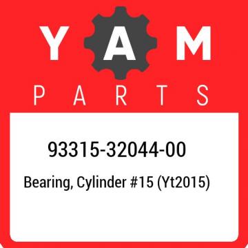 93315-32044-00 Yamaha Bearing, cylinder #15 (yt2015) 933153204400, New Genuine O